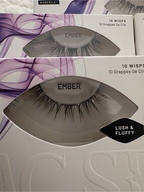 Lush & Fluffy False Eyelashes - Black